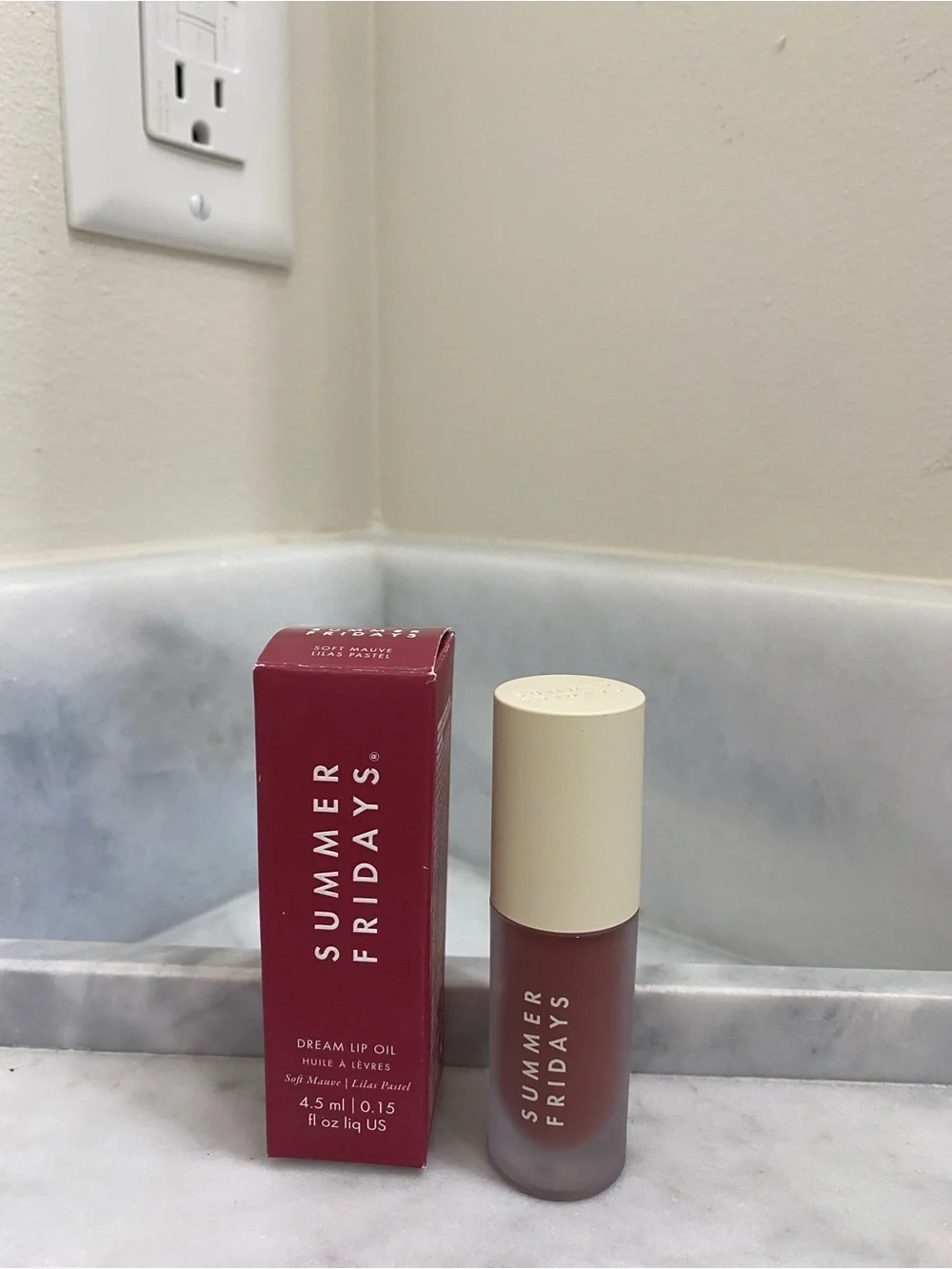 NIBSummer Fridays Dream Lip Oil - Soft Mauve full size